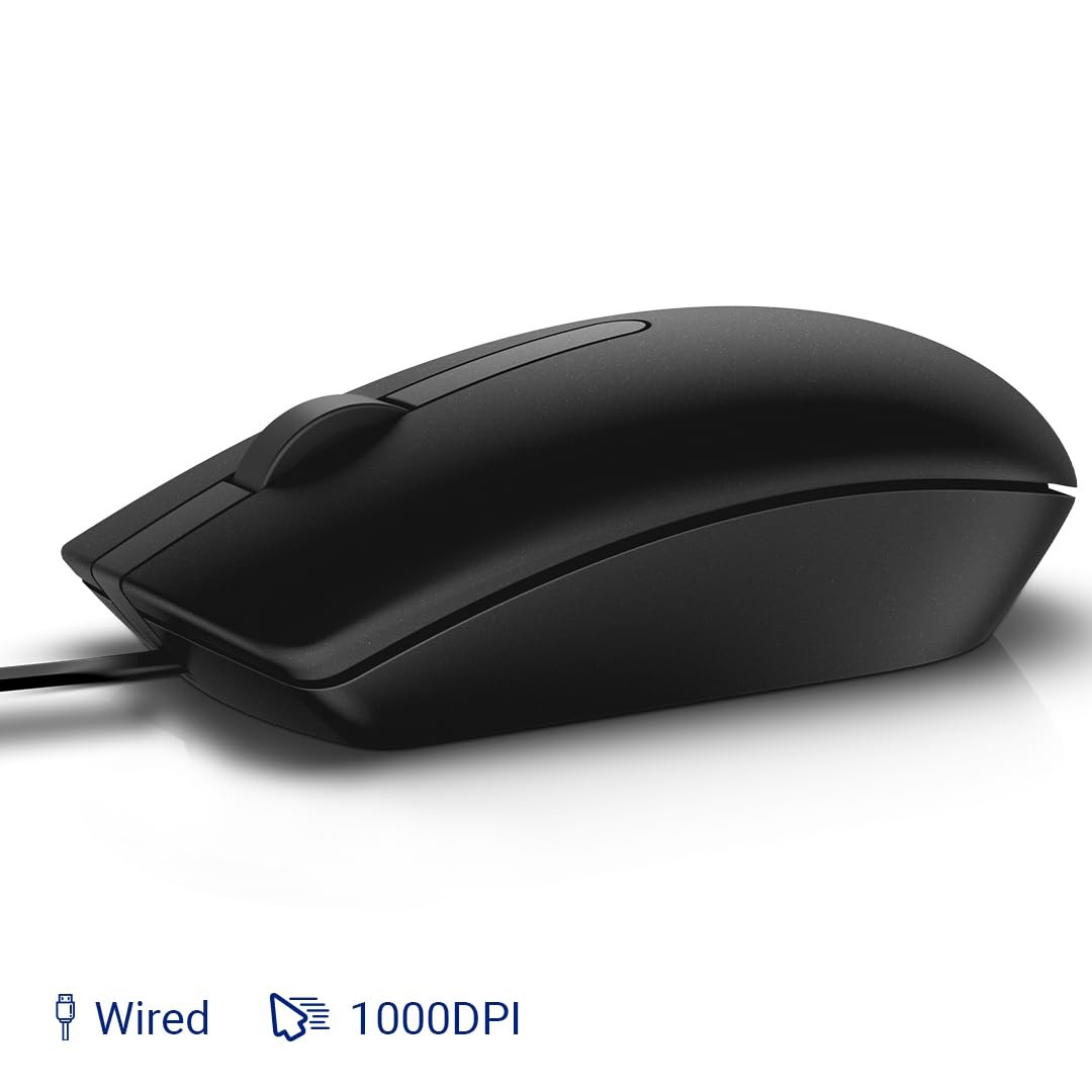 Dell MS116 Wired Optical USB Mouse, MS116 - Gallery Image